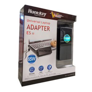 HuntKey 65W ES III Universal Laptop Adapter with 10 tips