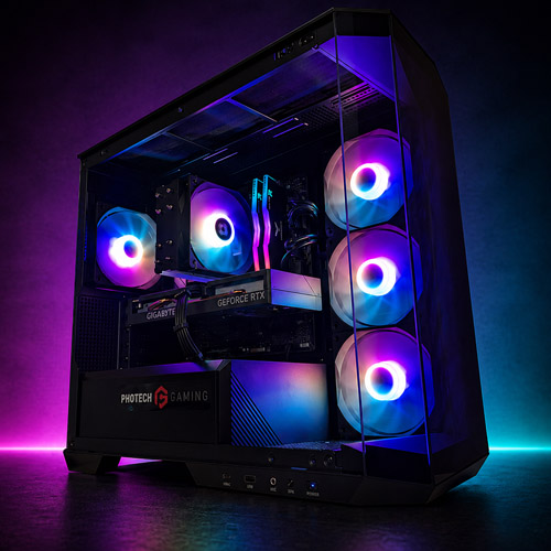 Photech Gaming PC Panorama Black